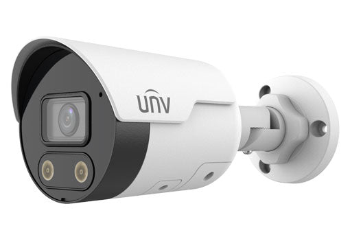 Uniview 8MP HD Intelligent Light and Audible Warning Fixed Bullet Network Camera - IPC2128SB-ADF28KMC-I0