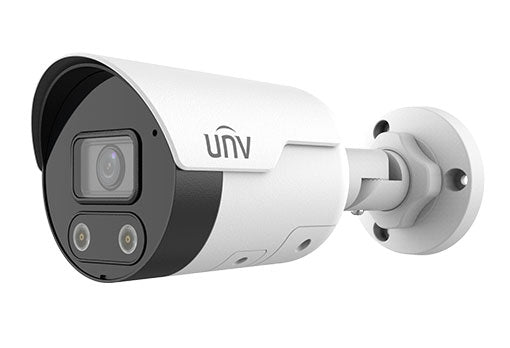 Uniview 4MP HD Dual Light Mini Fixed Bullet Network Camera - IPC2124SR3-ADF40KMC-DL