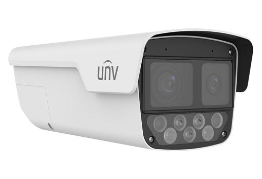 Uniview 8MP+4MP Bi-Channel LightHunter Intelligent Bullet Network Camera - IPC28184EA-ADX5K-F40-I1