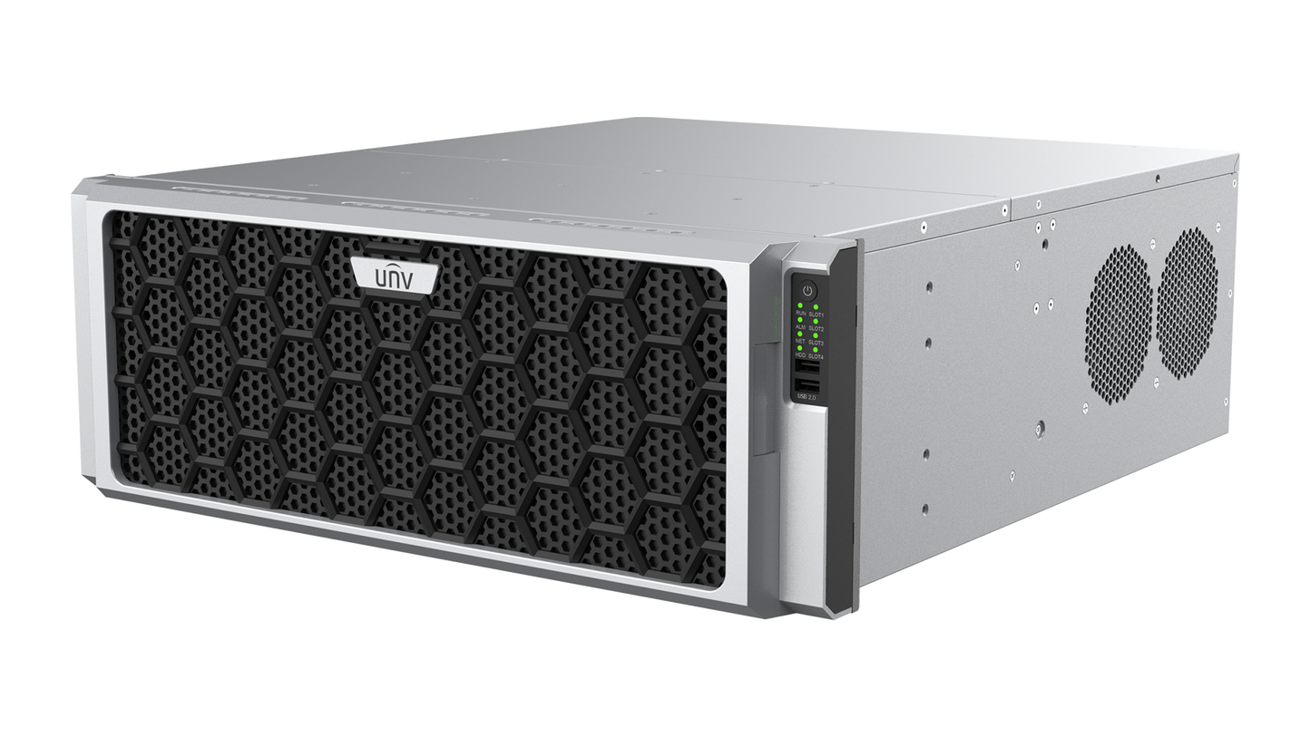 Uniview 24 HDDs 128-ch 4U Network Video Recorder - NVR824-128-R-IM-8G