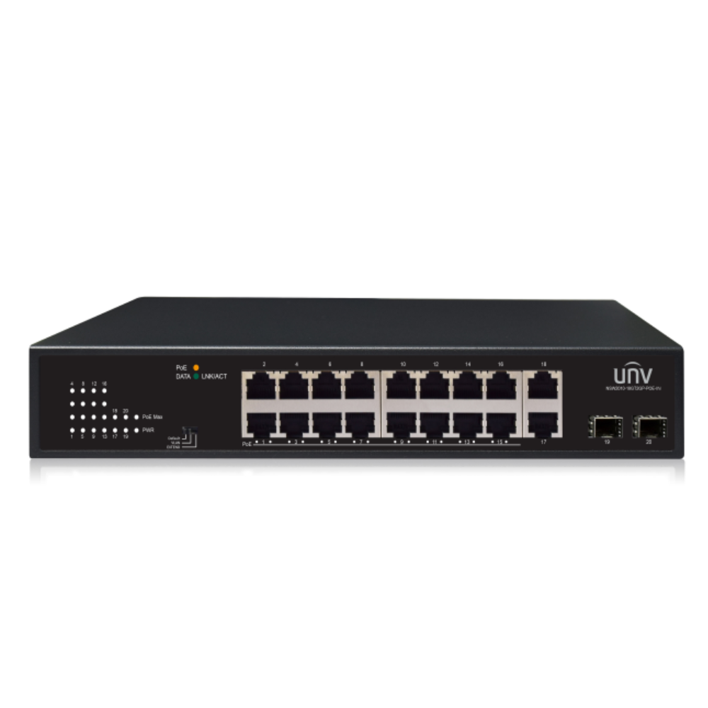 Uniview Ethernet Switch(POE) - NSW2010-18GT2GP-POE-IN