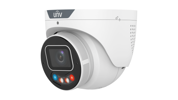 UNV IPC3638SE-ADZKMC-WP-I1 - UNV 8MP Tri-guard 3.0 Turret, 2.8-12mm(Wise-ISP, F1.0, Red&B