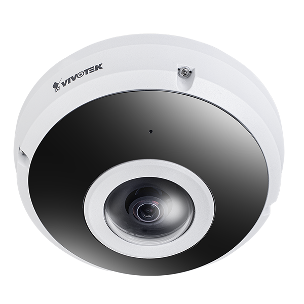 Vivotek 12MP Fisheye Panoramic AI Camera - FE9391-EHV-V2