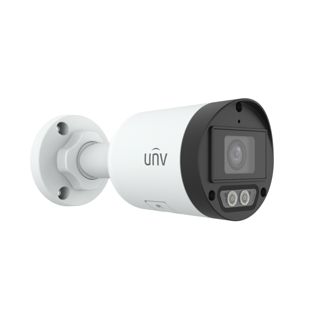 UNV IPC2128LB-AF28K-DL - UNV 8MP Dual Light Fixed Mini Bullet, 2.8mm — Representative image: same-series body (IPC2124LB)