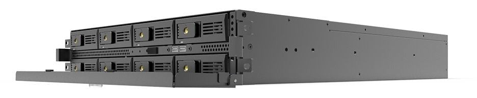 Exacq 3208-32T-F2AL-E Hybrid 2U Front Accessible Recorder with 8 IP Cameras Licenses