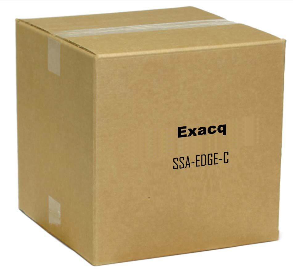 Exacq SSA-EDGE-C Edge Software Update to The Current Exacqvision Version