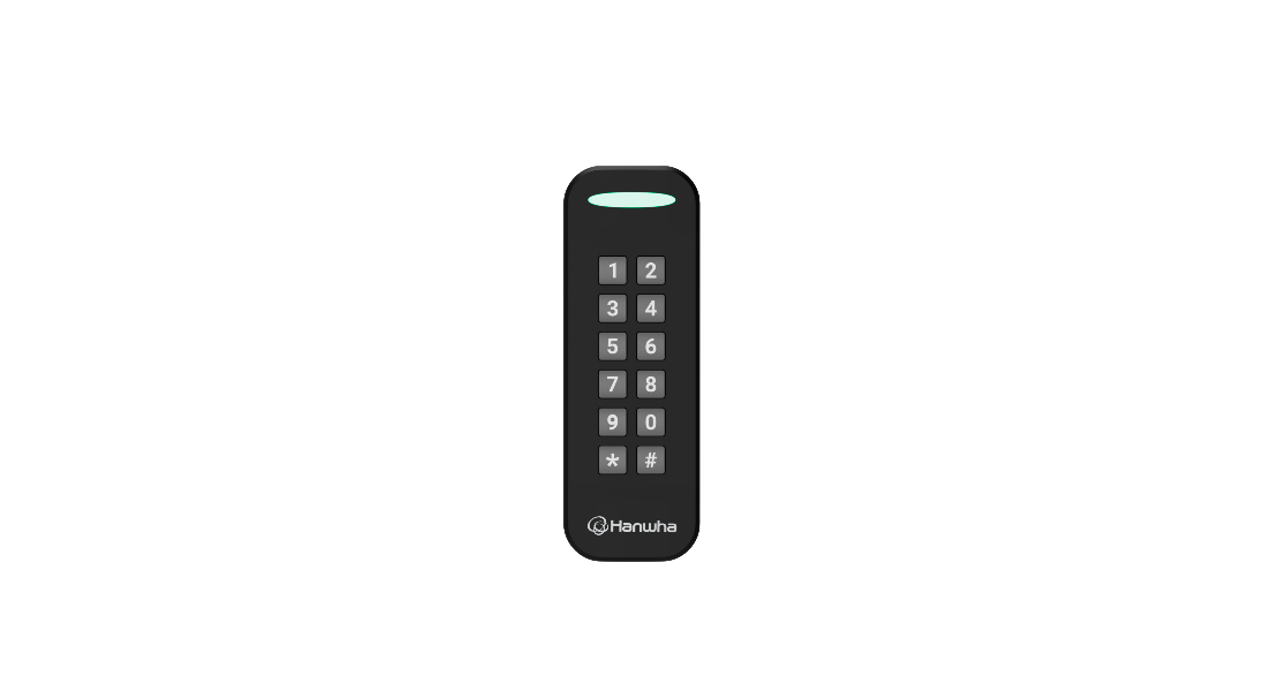 Hanwha Wisenet NOD-AX15S Access Control Keypad Reader