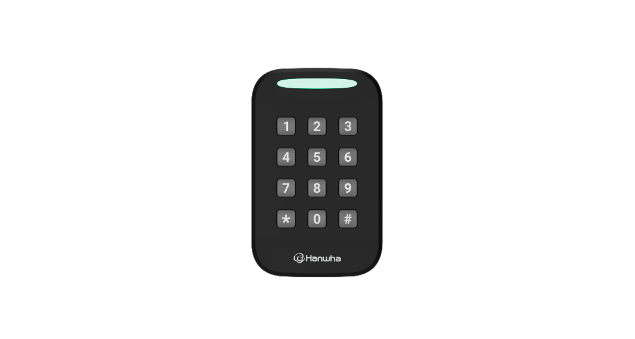Hanwha Wisenet NOD-AX25S Access Control Keypad Reader