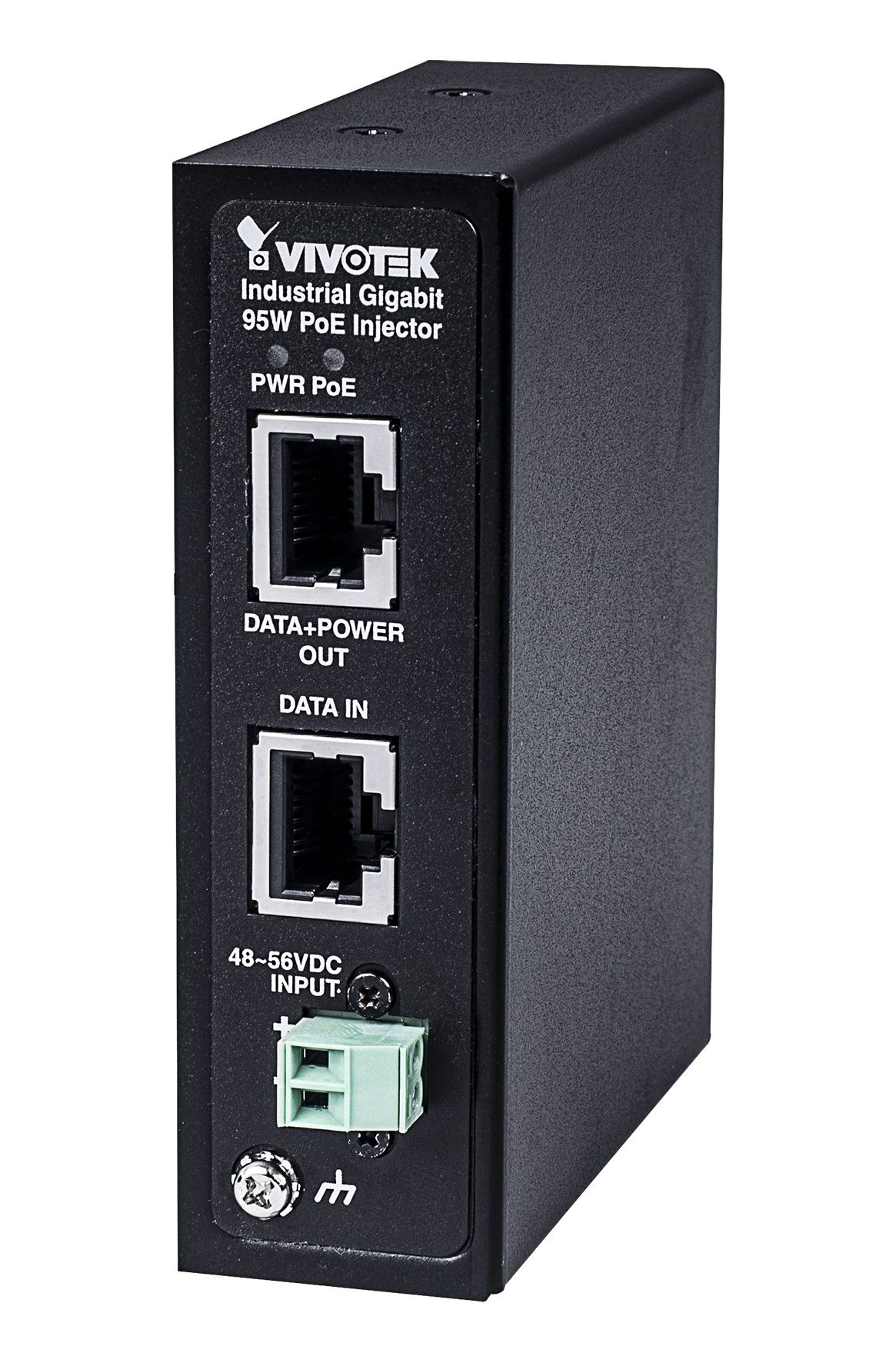Vivotek AW-IHH-0110 - Industrial 1xGE 95W PoH/PoE Injector