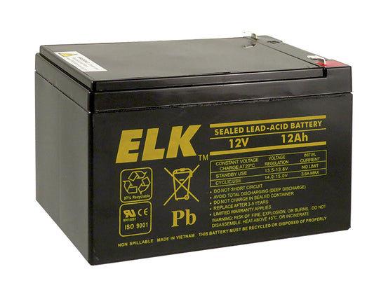 12120 -- Battery; Lead Acid 12V-12.0Ah