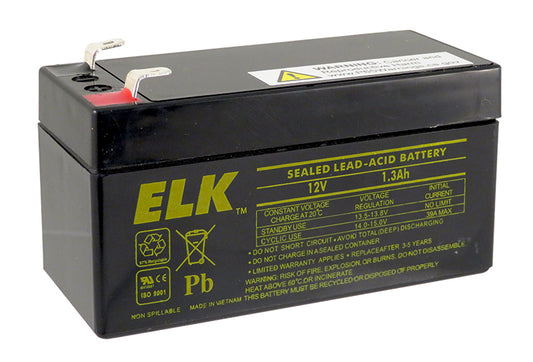 1213 -- Battery; Lead Acid 12V-1.3Ah