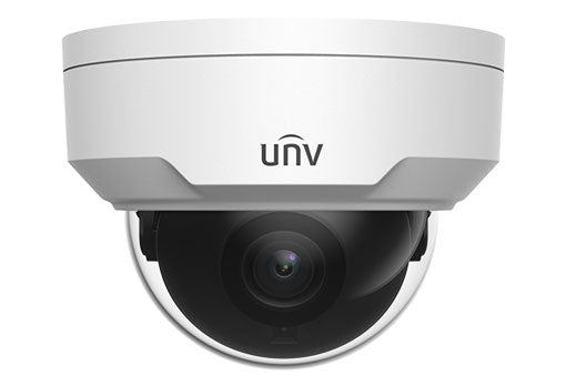 Uniview 5MP HD Intelligent LightHunter IR Fixed Dome Network Camera - IPC325SB-DF40K-I0