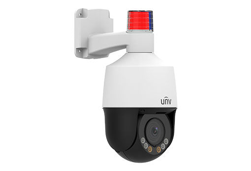 Uniview 5MP LightHunter Active Deterrence Mini PTZ Camera - IPC675LFW-AX4DUPKC-VG