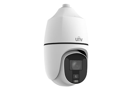 Uniview 8MP+8MP Lighthunter Dual-lens Network PTZ Camera - IPC68188EFW-X25-F40G-VH