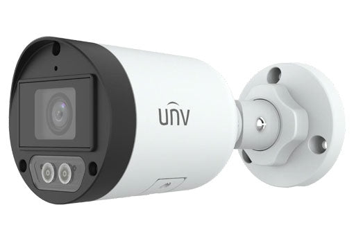 Uniview 4MP HD ColorHunter Mini Fixed Bullet Network Camera - IPC2124LB-AF28K-DL