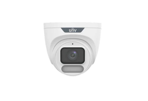 Uniview 4MP Colorhunter With Wise-isp Fixed Eyeball Network Camera - IPC3624SR-ADF28KM-WP