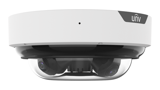 UNV IPC8645EA-ADZKM-I1 - 4 x 5MP LightHunter Multi-sensor VF Network Dome Camera