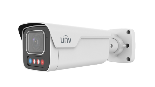 UNV IPC2B14SE-ADZKMC-WP-I1 - UNV 4MP Tri-guard 3.0 Bullet, 2.8-12mm(Wise-ISP, F1.0, Red&B
