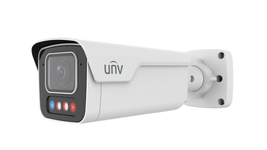 UNV IPC2B14SE-ADZKMC-WP-I1 - UNV 4MP Tri-guard 3.0 Bullet, 2.8-12mm(Wise-ISP, F1.0, Red&B