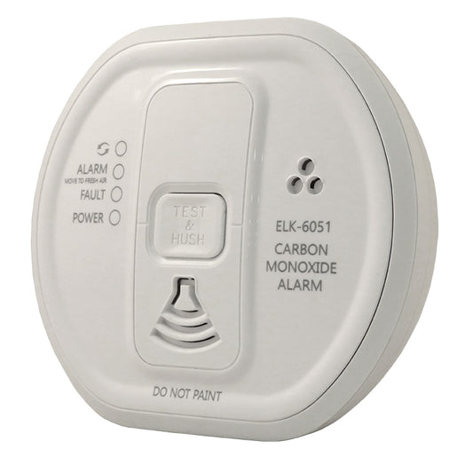 ELK-6051 -- Wireless Carbon Monoxide Detector