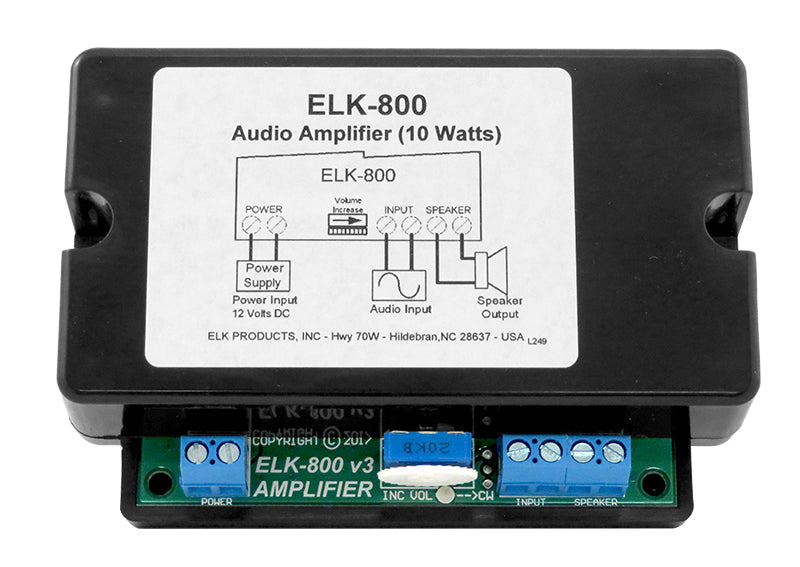 ELK-800 -- Audio Amplifier, 10 Watt