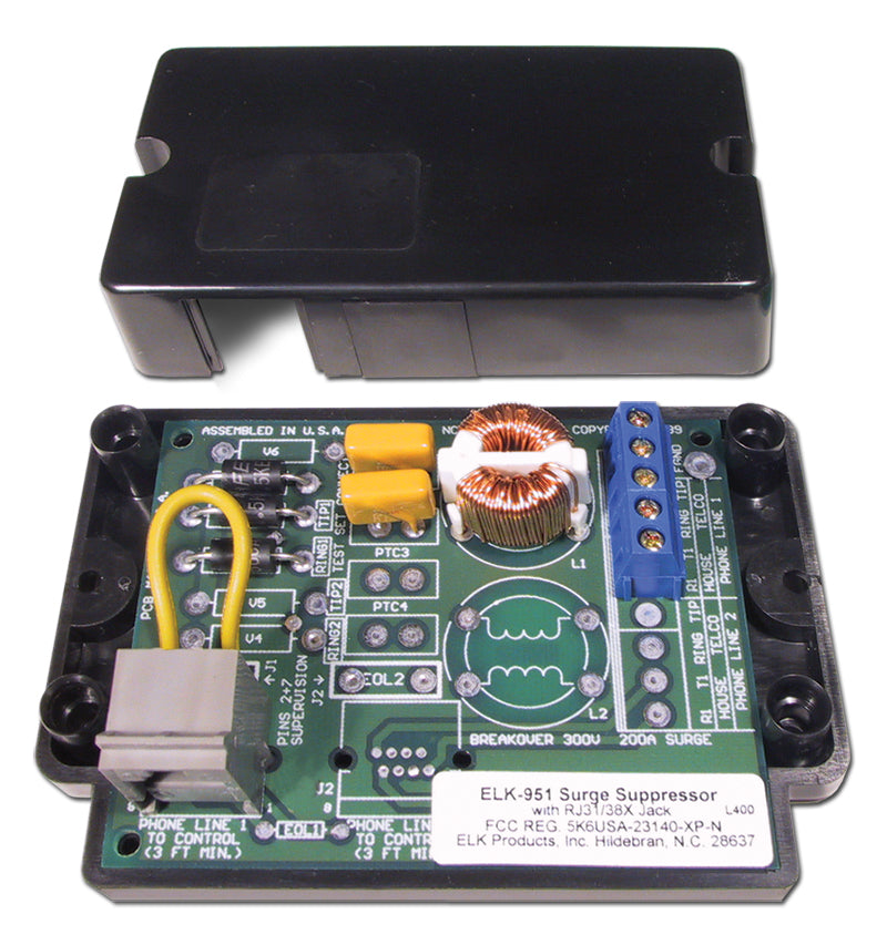 ELK-951 -- Surge Suppressor; Single Telephone