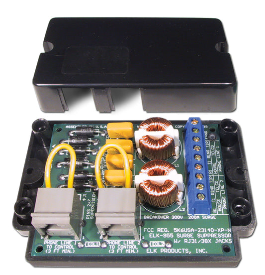 ELK-955 -- Surge Suppressor; Dual Telephone