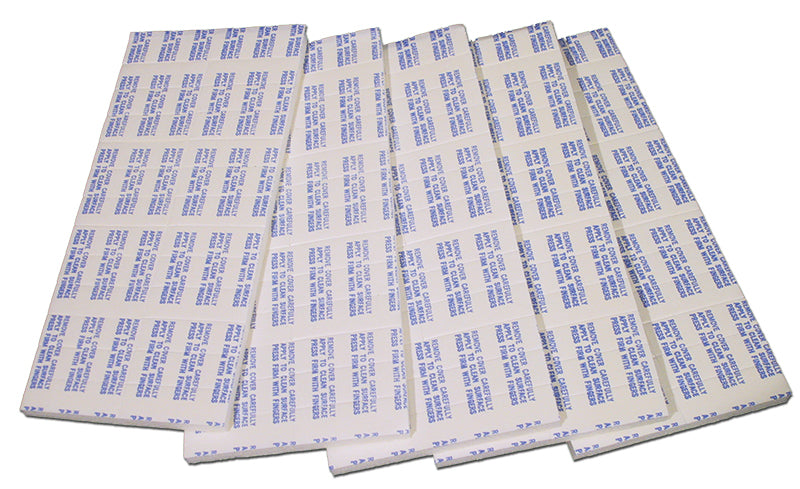 ELK-999 -- Double Side Foam Tape; .25" thick 130 pieces