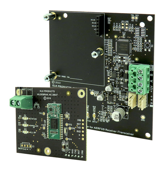 ELK-AEXRFA9 -- Two-Way RF Transceiver with Alarm Engine Bus Adapter
