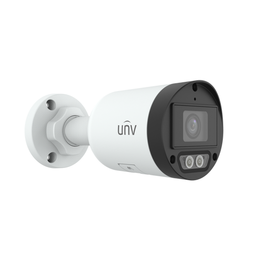 UNV IPC2128LB-AF28K-DL - UNV 8MP Dual Light Fixed Mini Bullet, 2.8mm — Representative image: same-series body (IPC2124LB)
