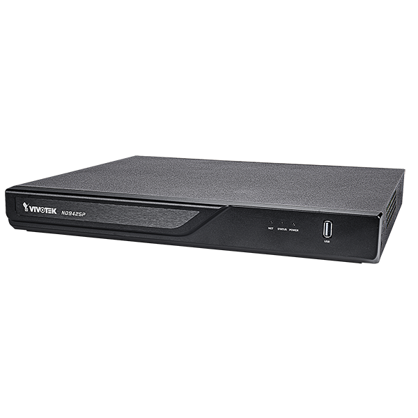 Vivotek H.265 16-CH Embedded PoE NVR - ND9425P