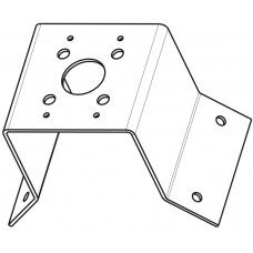 American Dynamics ADCDMCRNRO Corner Outside Mount Adapter, Use with ADCDMWALL, White