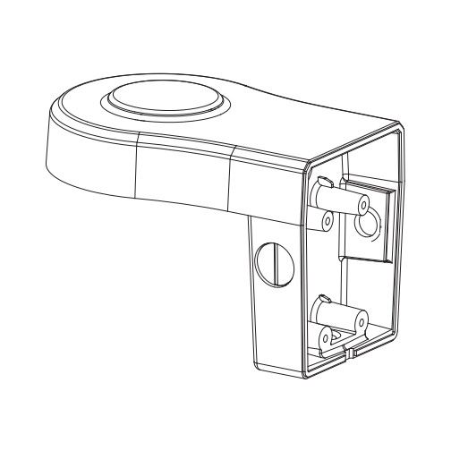 American Dynamics ADCIM6WALLWK Illustra 600 Wall Mount Indoor Outdoor White Adapter Kit