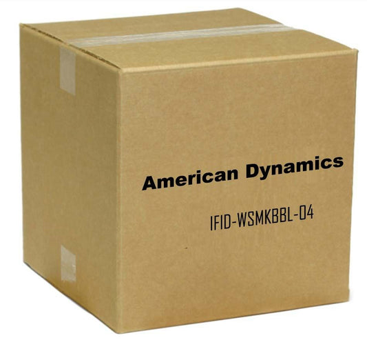 American Dynamics IFID-WSMKBBL-04 Illustra Flex G4 Smoked Bubble for Indoor Domes, White Trim