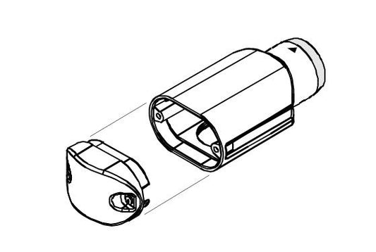 Exacq ROENDC - End Cap for RHOxW Mounts