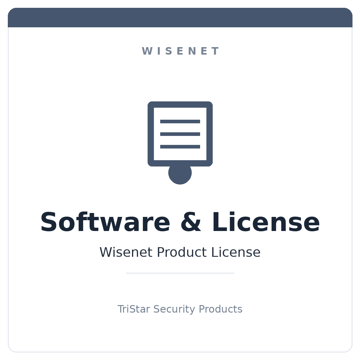Hanwha Wisenet VCD-5YB0001 - Accessory