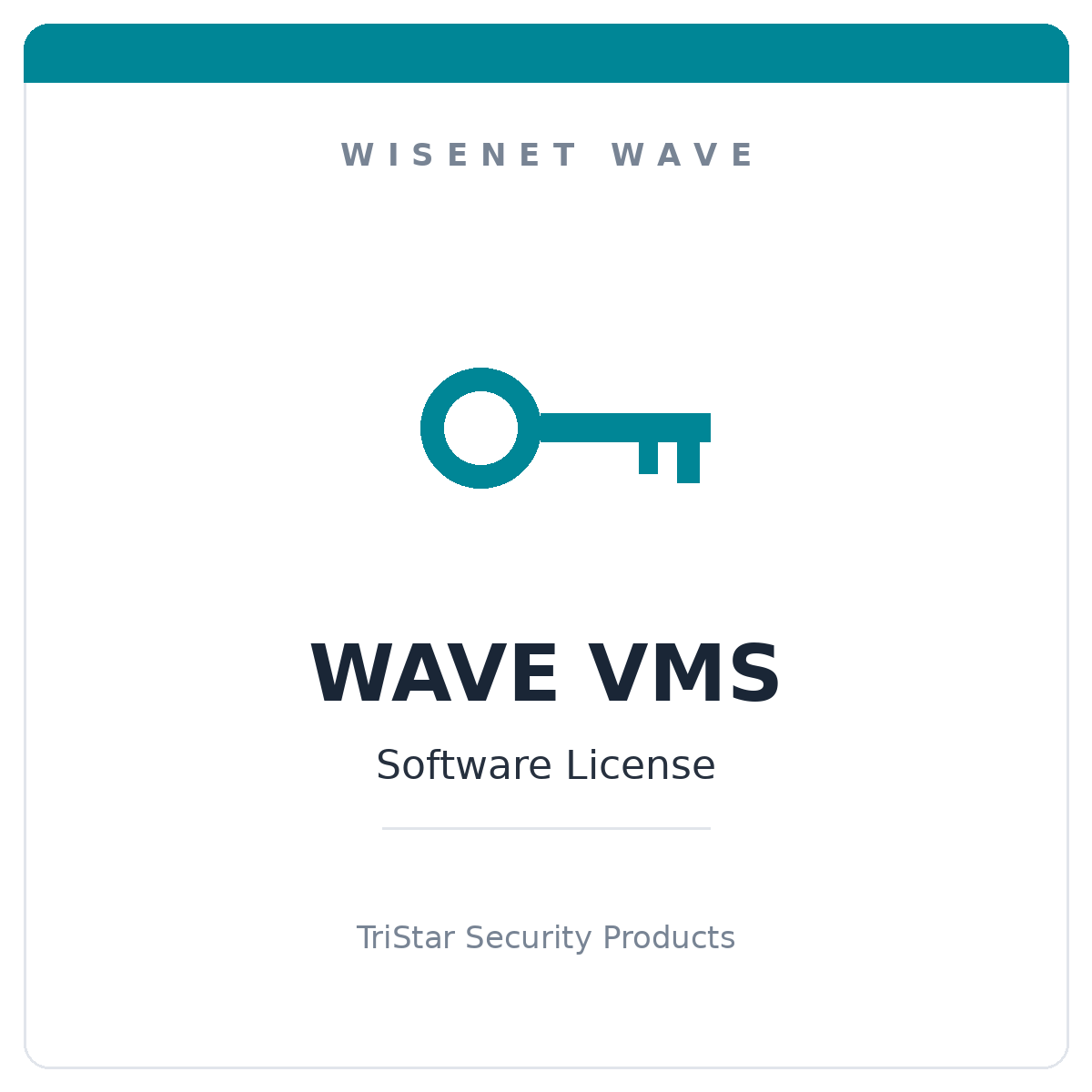 Hanwha Wisenet WAVE-ENC-04 - Software & License