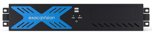 Exacq 3208-48T-F2A Hybrid 2U Front Accessible Recorder with 8 IP Cameras Licenses