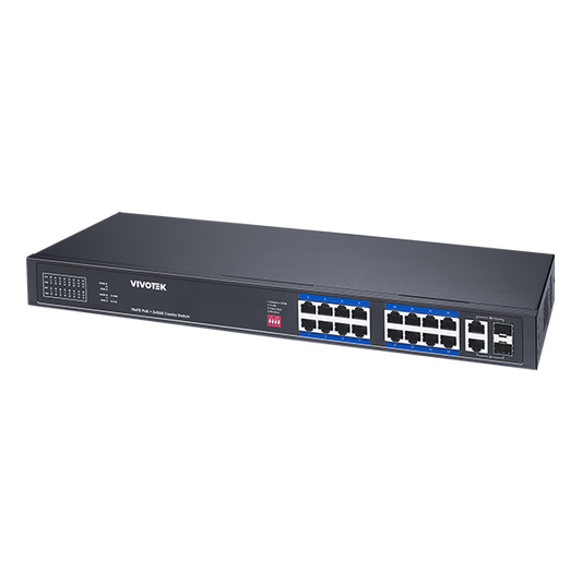 Vivotek AW-FGT-180P-250 - Unmanaged 8-Port 802.3at POE Switch