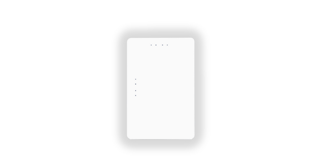 Hanwha Wisenet NOC-50L4 Smart Card Credential