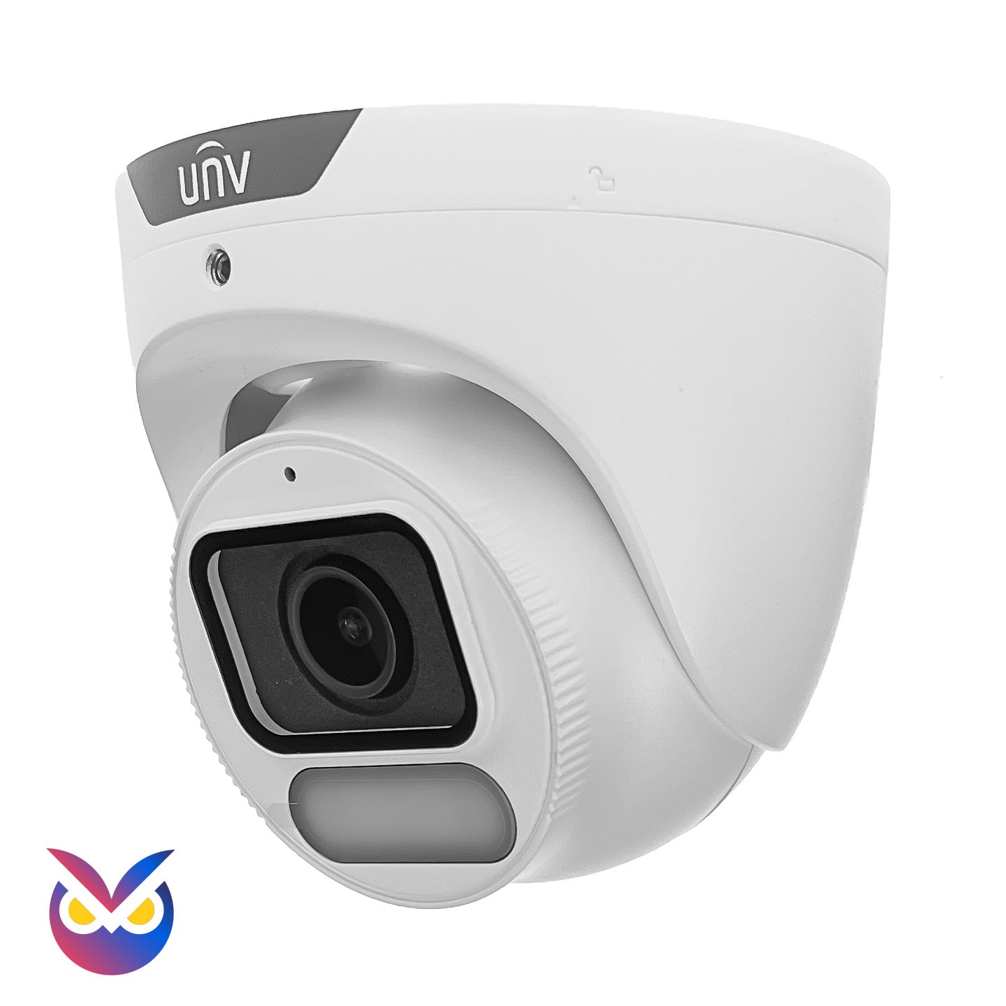 UNV IPC3628SR-ADF28KM-WP - 8MP Wise-ISP Owlview Fixed Turret 2.8mm