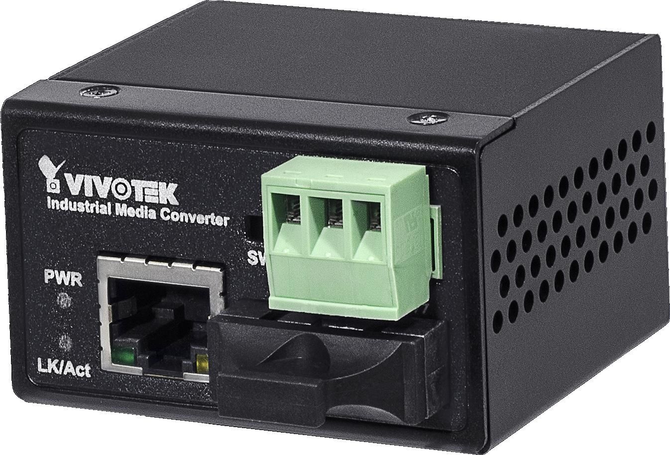 Vivotek Industrial Media Convert SC Multi Mode 2KM - AW-IHS-0200