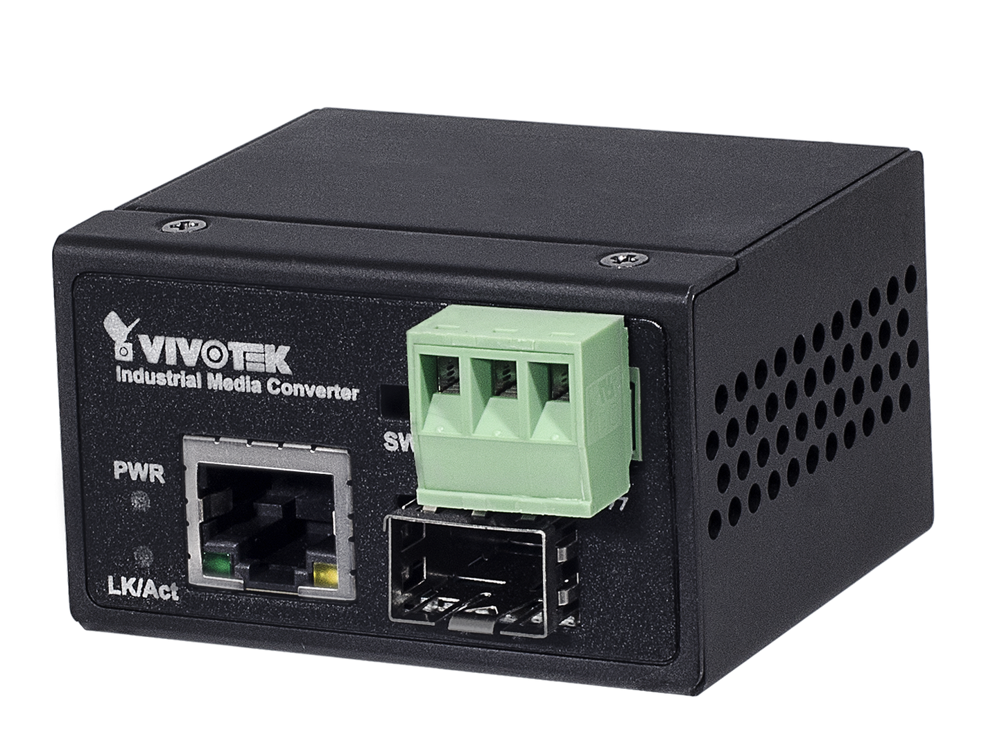 Vivotek Industrial FE Media Converter SFP - AW-IHS-0202