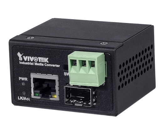 Vivotek Industrial FE Media Converter SFP - AW-IHS-0202