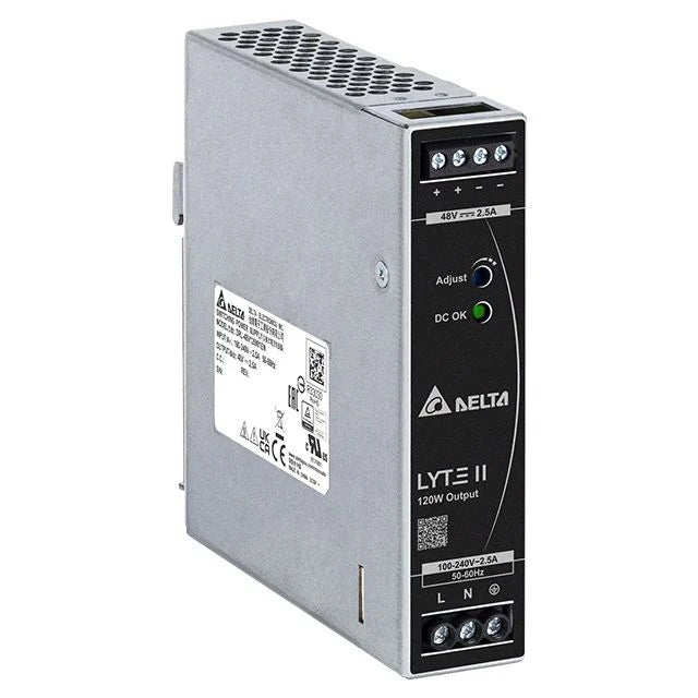 Vivotek LYTE II DIN Rail Power Supply - DRL-48V120W1EN