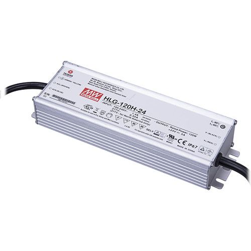 Vivotek 120W Single Output Switching Power Supply - HLG-120H-24