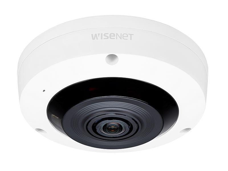 Hanwha Wisenet XNF-8010RW – 8MP Fisheye / Panoramic Camera